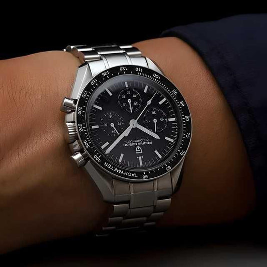 PD MoonEdge 2025 – Retro Mechanical Chronograph Watch