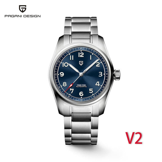 Elegant Automatic Dive Watch with Sapphire Crystal