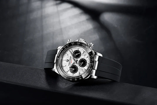 Sleek Stainless Steel Numberless Watch