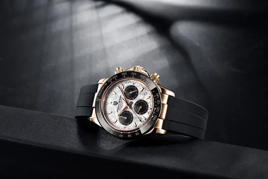 Sleek Stainless Steel Numberless Watch