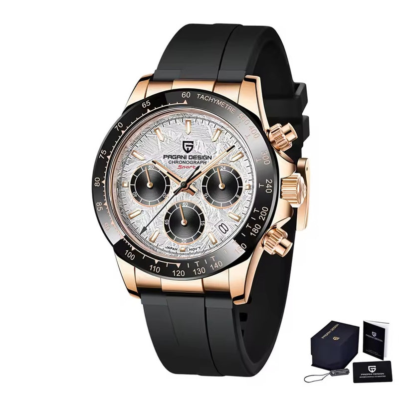 Sleek Stainless Steel Numberless Watch