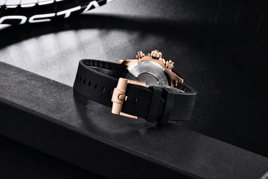 Sleek Stainless Steel Numberless Watch