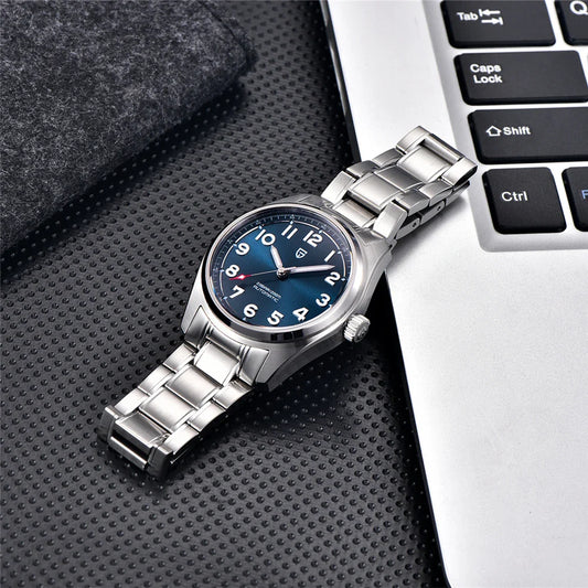 Elegant Automatic Dive Watch with Sapphire Crystal
