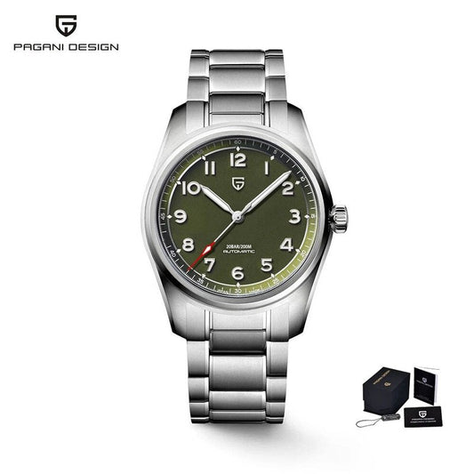Elegant Automatic Dive Watch with Sapphire Crystal