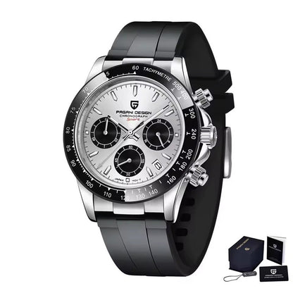 Sleek Stainless Steel Numberless Watch