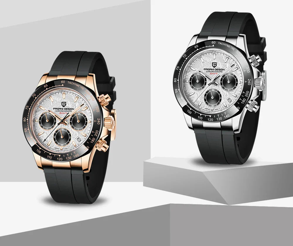 Sleek Stainless Steel Numberless Watch