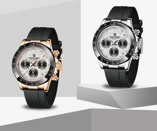 Sleek Stainless Steel Numberless Watch