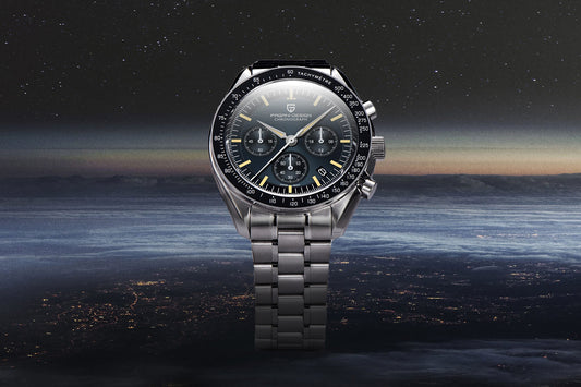 PD MoonEdge 2025 – Retro Mechanical Chronograph Watch