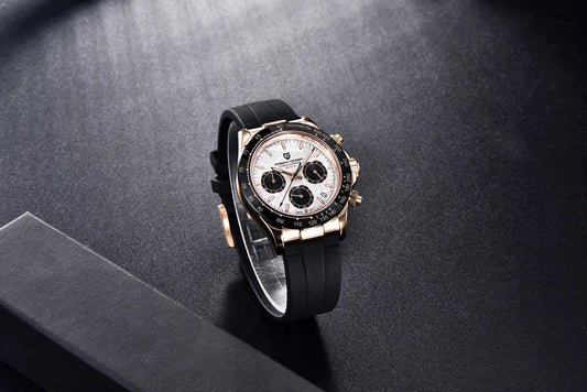 Sleek Stainless Steel Numberless Watch