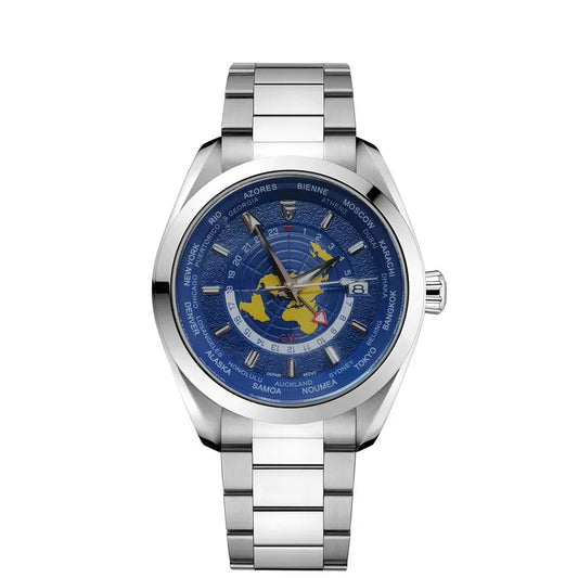 Elegant Round Display Watch with Japanese Movement