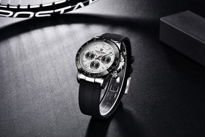 Sleek Stainless Steel Numberless Watch