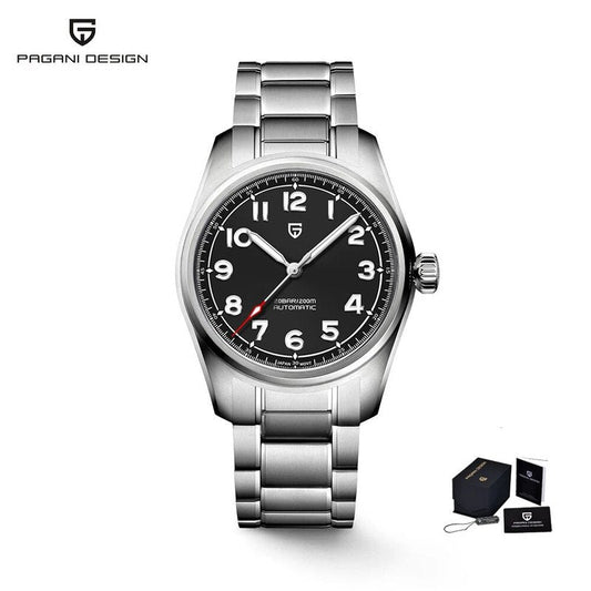 Elegant Automatic Dive Watch with Sapphire Crystal