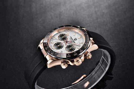 Sleek Stainless Steel Numberless Watch