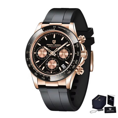 Sleek Stainless Steel Numberless Watch