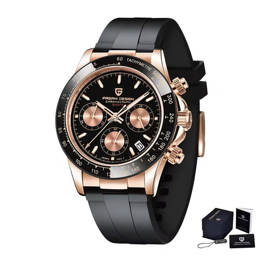 Sleek Stainless Steel Numberless Watch