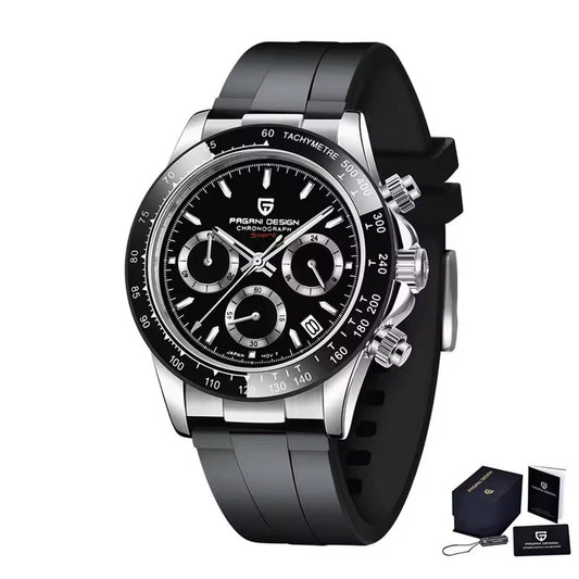 Sleek Stainless Steel Numberless Watch