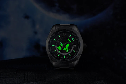 Elegant Round Display Watch with Japanese Movement