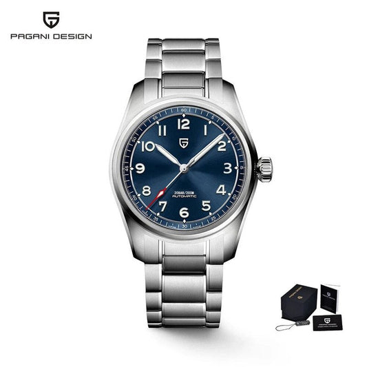 Elegant Automatic Dive Watch with Sapphire Crystal