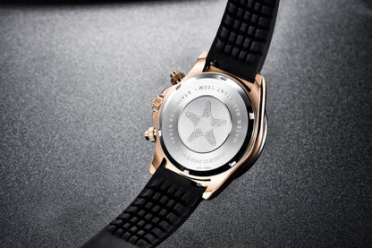 Sleek Stainless Steel Numberless Watch