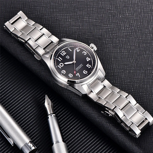 Elegant Automatic Dive Watch with Sapphire Crystal