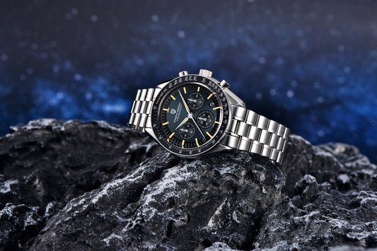 PD MoonEdge 2025 – Retro Mechanical Chronograph Watch